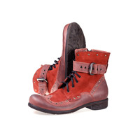Pánska obuv GLANY  298/11 Rosso camoscio antico