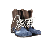 Pánska obuv GLANY 236/21 Buro antico Blue jeans denim