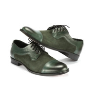 Pánska obuv 568/90 Verde baflo/camoscio