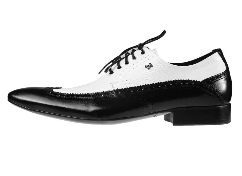Pánska Obuv 255/13 Nero/bianco - Image 2