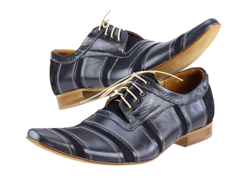 Pánska Obuv 242/91 Blue arcadia camoscio