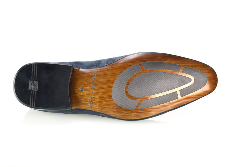 Pánska Obuv 259/91 Blue camoscio - Image 3
