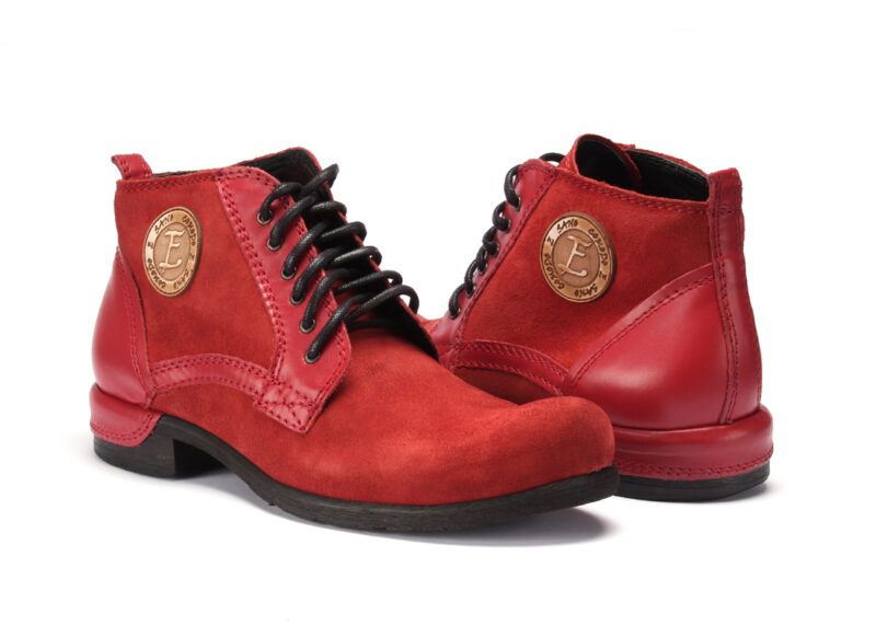 Pánska Obuv 622/84 Rosso camoscio/euro
