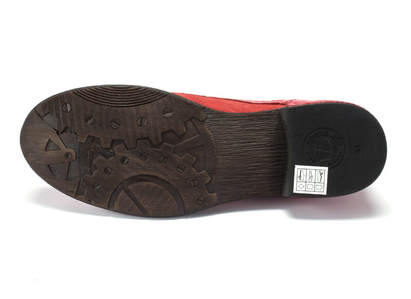 Pánska Obuv 622/84 Rosso camoscio/euro - Image 3