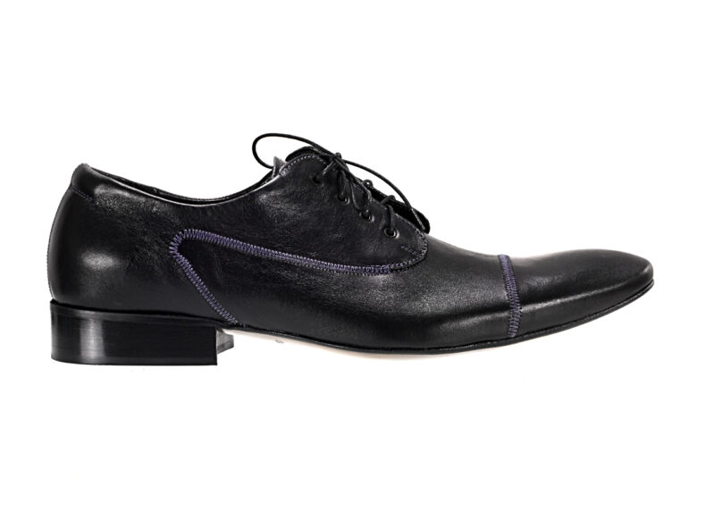 Pánska Obuv 211/F01 Nero euro /viola - Image 2