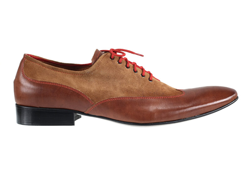 Pánska Obuv 420C/07 Brown /camoscio - Image 2