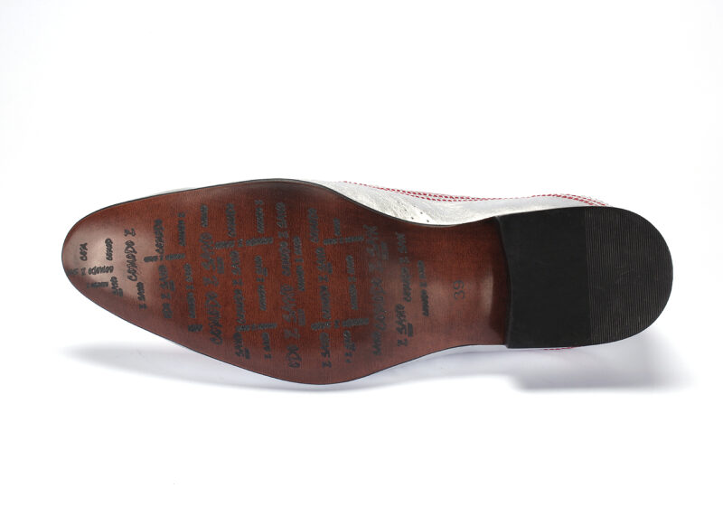Pánska Obuv 255/62/11 Argento/rosso - Image 3