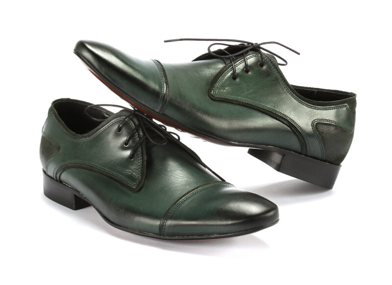 Pánska Obuv 438/90 Verde baflo/camoscio